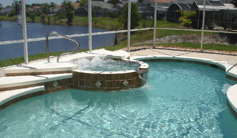 This is an image of a clean pool - Clayton swimming pool service